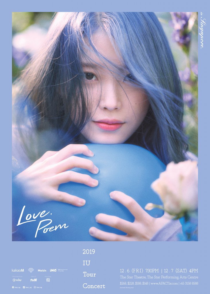 2019 IU Tour Concert LOVE, POEM In Singapore - The Star PAC
